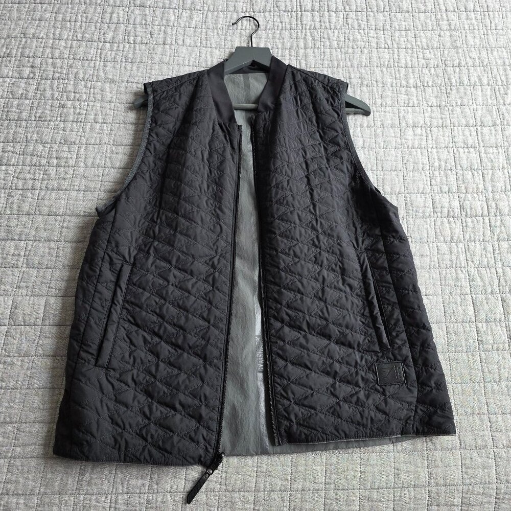 Gymshark Retake Reversible Vest - M - Black / Grey